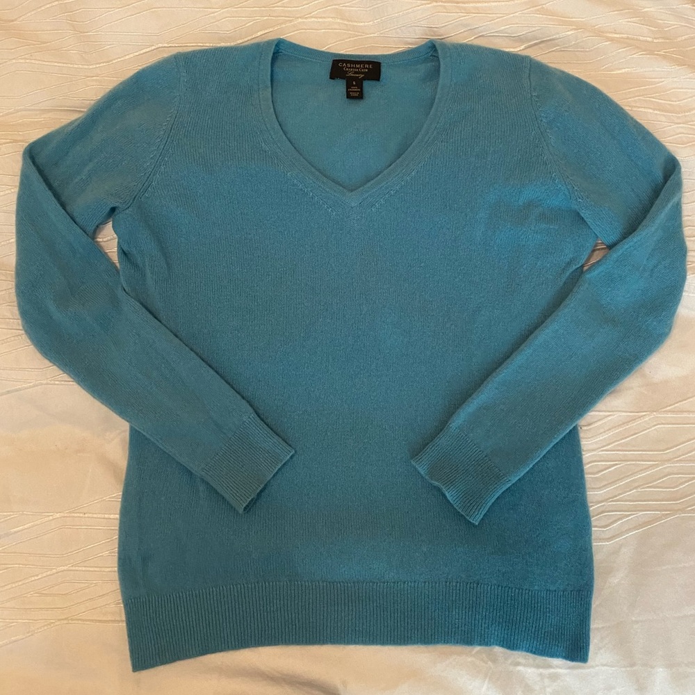 Charter Club cashmere sweater size small